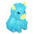 3" Glitter Sugar Highland Cow