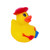 2" Beach Rubber Duckies