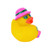 2" Beach Rubber Duckies