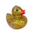 2" Glitter Rubber Duckies