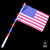 Flashing LED  American Flag