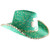 Cap off the perfect Leprechaun costume this St. Patrick's Day! This Sequin Cowboy hat is fun to wear to a St. Patrick’s Day parade or party! Put on a hat, declare yourself Irish and have some fun!