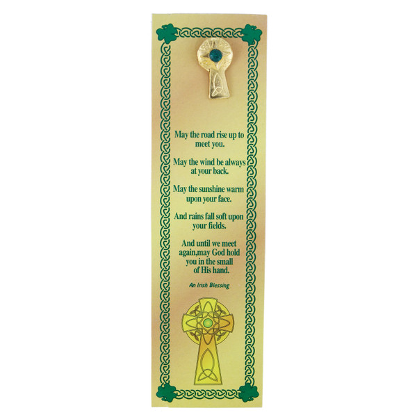 Irish Blessing Bookmark & Pin Set