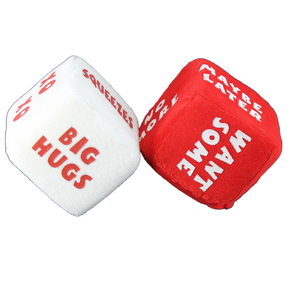 Plush Love Dice