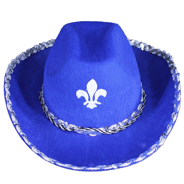 Quebec Pring Sequin Cowboy Hat