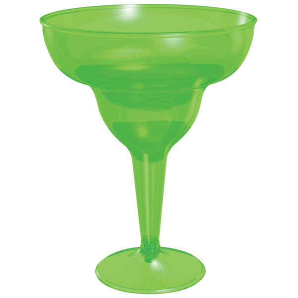 Green Margarita Glasses 4PK