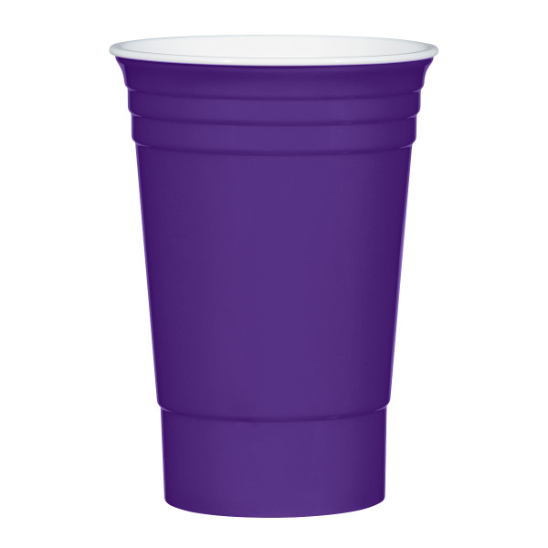 Purple Reusable Party Cup 16oz