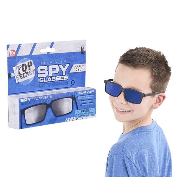 Spy Look Behind Sunglasses