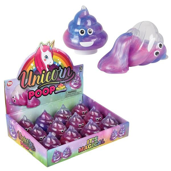 3" Unicorn Poop Slime