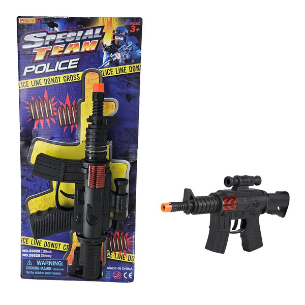 9.5" Special Team Police Toy Gun