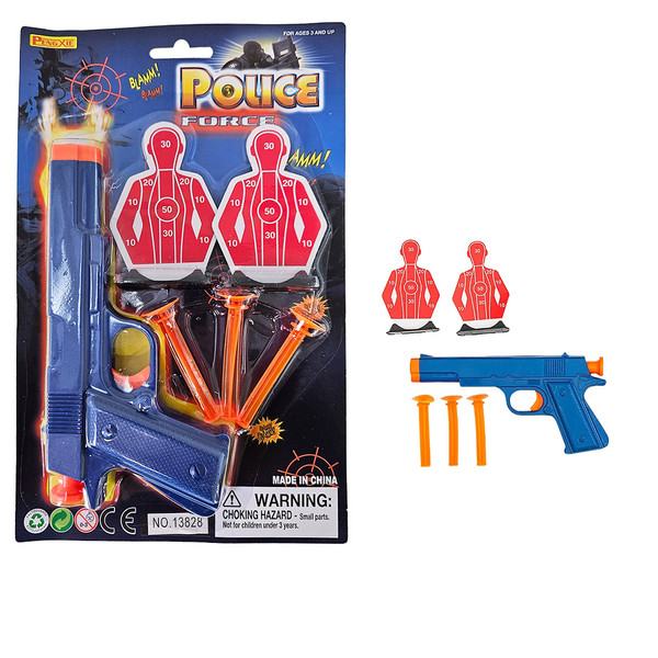 Police Force Target Dart Set 6 PC