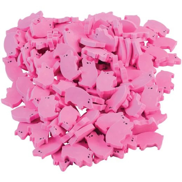 Mini Pig Erasers