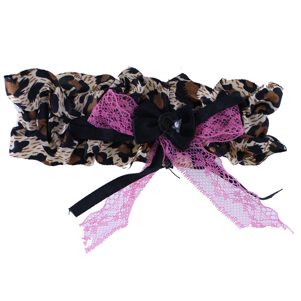 Leopard Print Garter