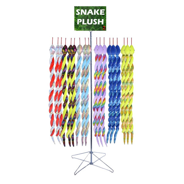 67" Twisty Snake Spinner Display