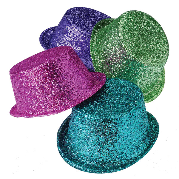 Glitter Top Hats