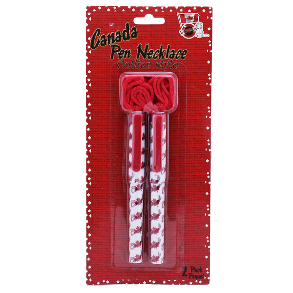 Canada Pen Necklace 2 PK