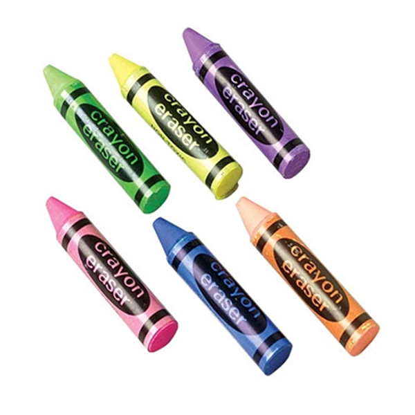 Crayon Shape Erasers