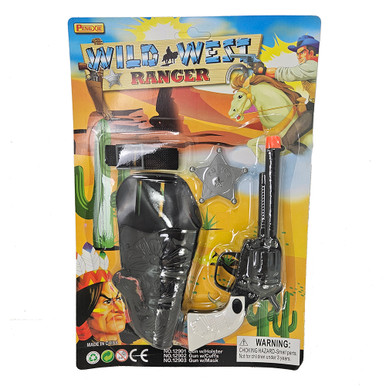 Western Ranger Steel Set Cowboy Wild West Ranger Toy Gun Set | WRB Sales Wholesale Canada
