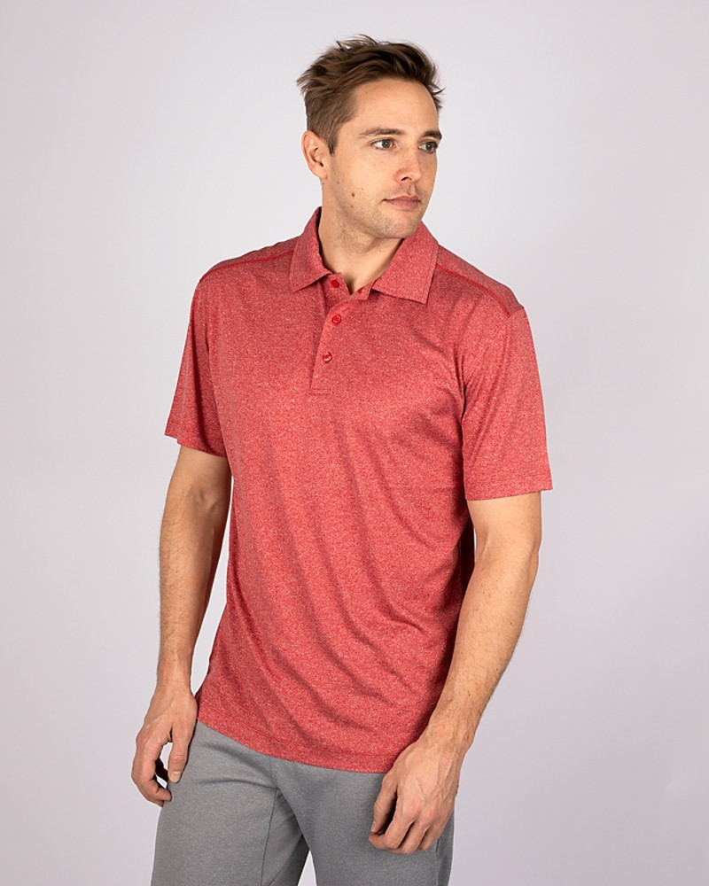 トップス ACTIVE CITY S/S SNAP POLO SHIRT Clique Charge Men's Active Polo | Cutter & Buck Canada
