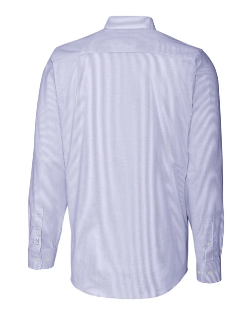 Tailored Fit Stretch Oxford Stripe 2