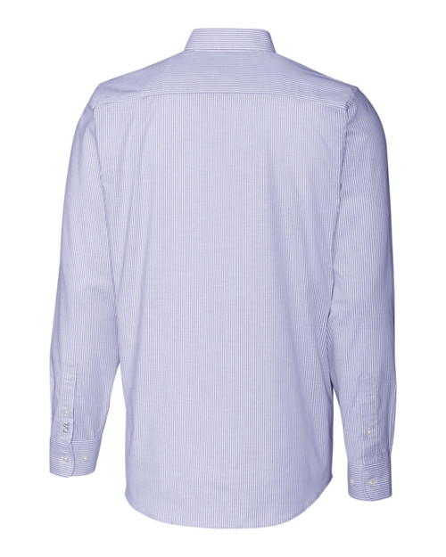 Tailored Fit Stretch Oxford Stripe 2