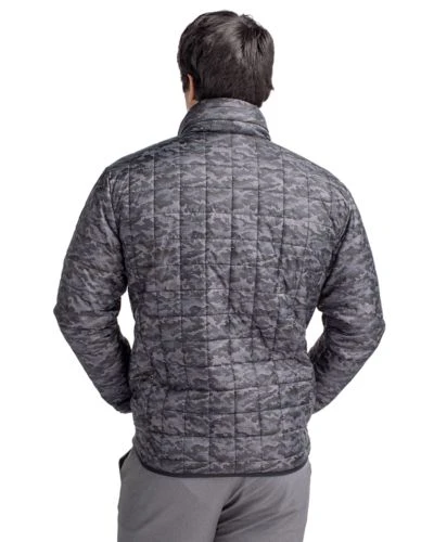 Cutter & Buck Rainier PrimaLoft® Mens Eco Insulated Full Zip Printed Puffer Jacket 5