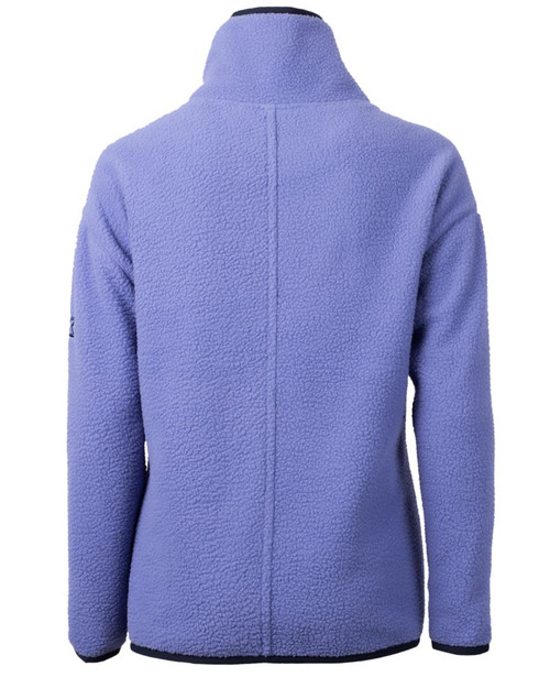 Black View of  Hyacinth; Cascade Eco Sherpa Womens Fashionable Fleece Pullover