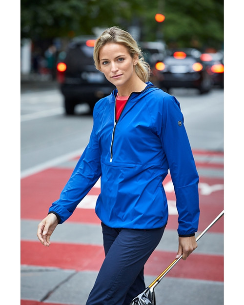 Ladies' Breaker Hooded Half-Zip 5