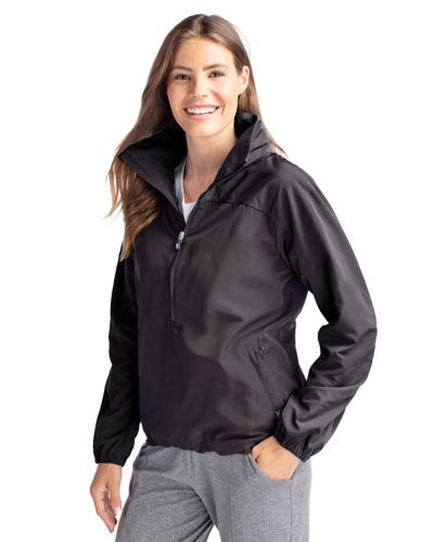 Cutter & Buck Charter Eco Recycled Womens Anorak Jacket1
