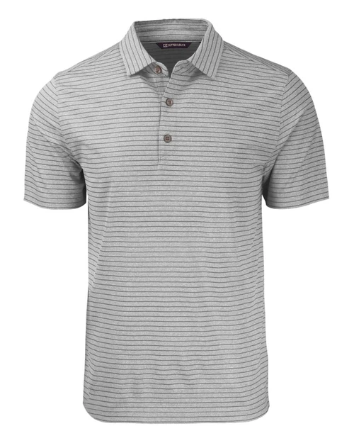 Cutter & Buck Forge Eco Heather Stripe Stretch Recycled Mens Polo_5