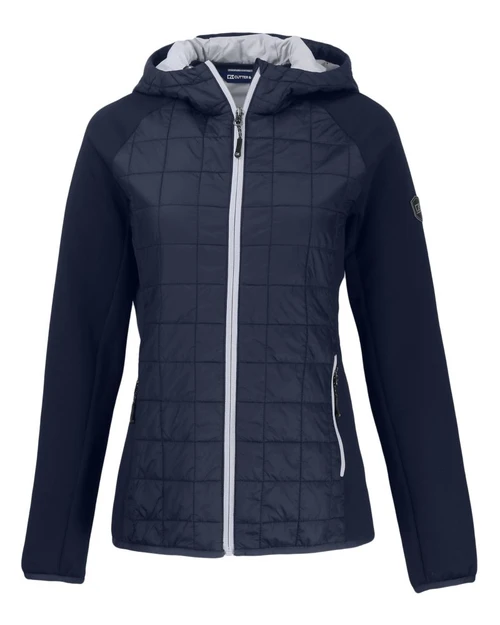 Cutter & Buck Rainier Primaloft Eco Womens Full Zip Hybrid Jacket_4