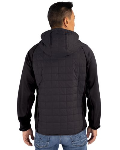Mens Eco Insulated Hybrid Hooded Coat