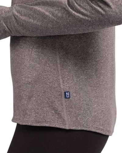 Cutter & Buck Adapt Knit Recycled Womens Heathered Hooded Pullover6