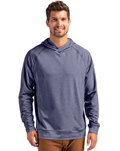 Cutter & Buck Adapt Knit Recycled Mens Heathered Hooded Pullover6