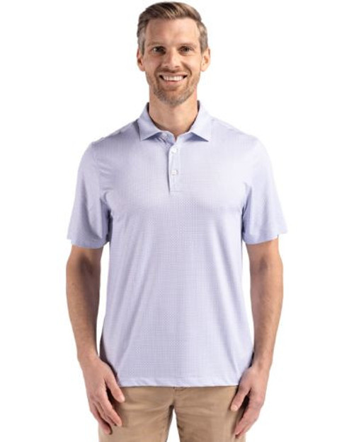 Cutter & Buck Pike Eco Diamond Dot Print Recycled Mens Polo9