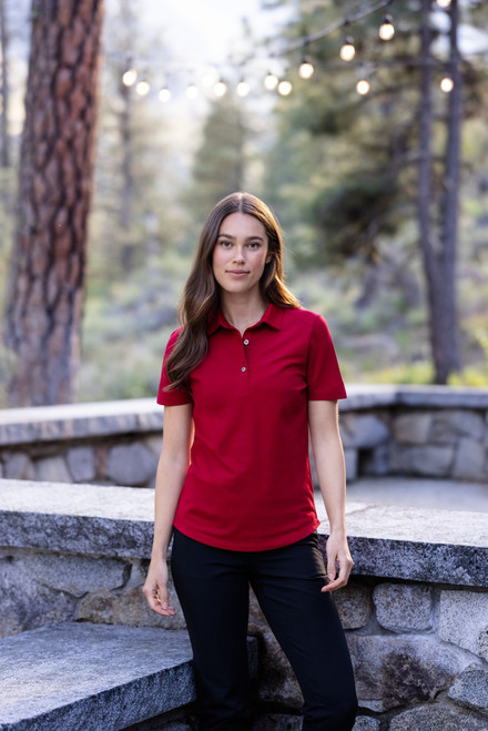 Cutter & Buck Advantage Refresh Epic Confidence Recycled Womens Tri-Blend Pique Polo8