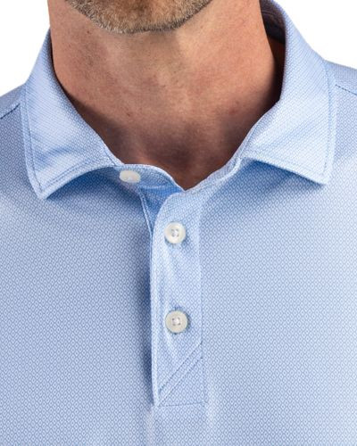 Cutter & Buck Pike Recycled Lattice Print Mens Polo14