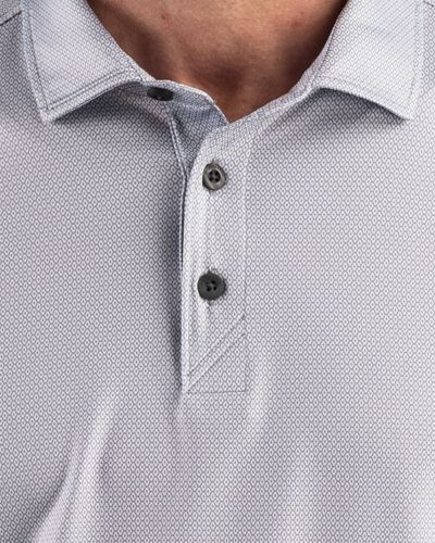 Cutter & Buck Pike Recycled Lattice Print Mens Polo7