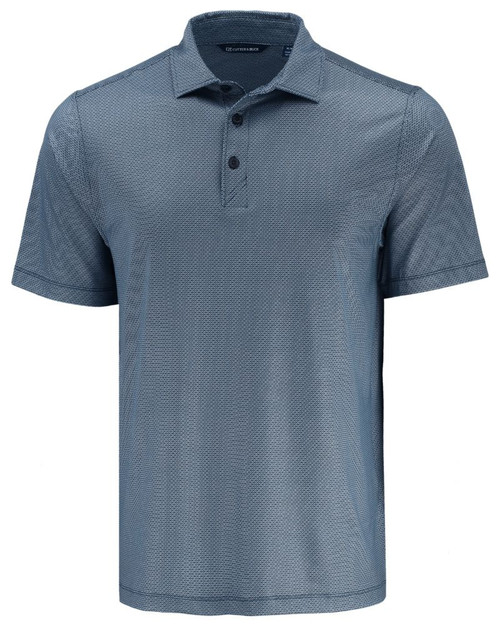 Cutter & Buck Pike Recycled Lattice Print Mens Polo1