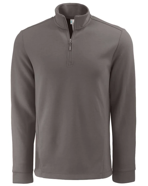Clique Haven Recycled Mens Quarter Zip Sweatshirt5