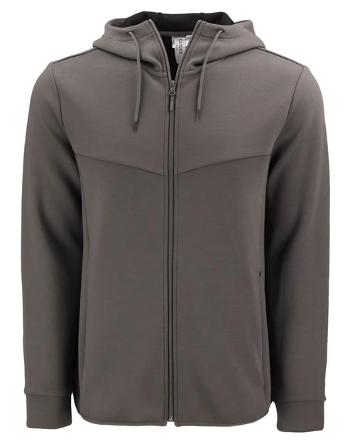Clique Haven Recycled Mens Full Zip Hooded Sweatshirt2