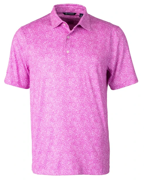 Cutter & Buck Pike Constellation Print Stretch Mens Polo_5