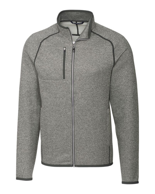 Sweater-Knit Mens Full Zip Jacket | Cutter & Buck Canada