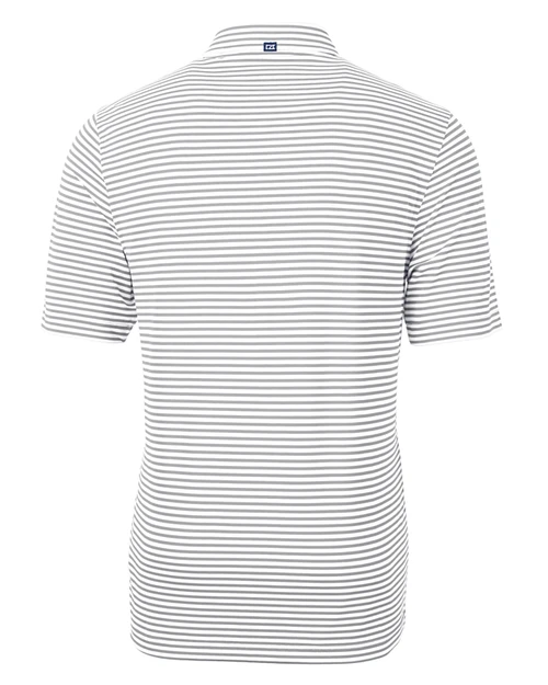 Cutter & Buck Virtue Eco Pique Stripe Recycled Mens Polo POL_MANNB_HG 1