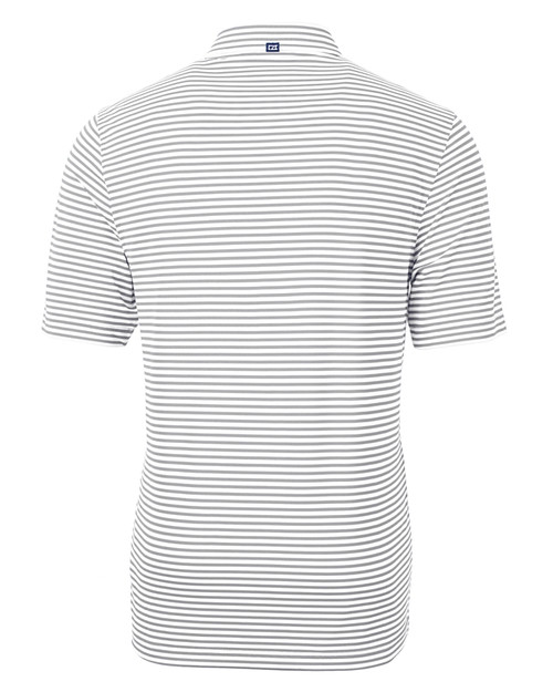 Cutter & Buck Virtue Eco Pique Stripe Recycled Mens Polo POL_MANNB_HG 1
