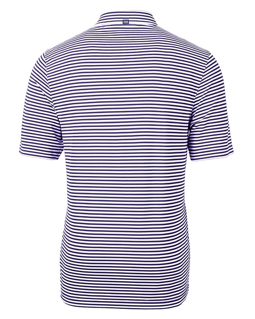 Cutter & Buck Virtue Eco Pique Stripe Recycled Mens Polo CLP_MANNB_HG 1