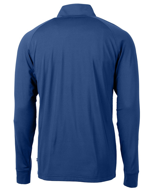 Cutter & Buck Adapt Eco Knit Stretch Recycled Mens Big and Tall Quarter Zip Pullover TBL_MANNB_HG 1
