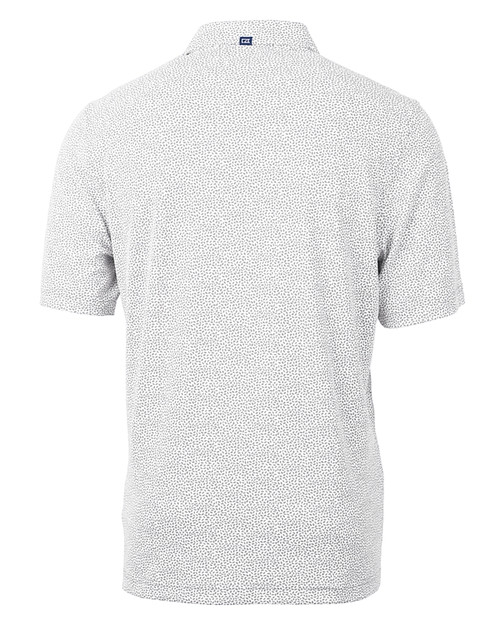 Cutter & Buck Virtue Eco Pique Botanical Print Recycled Mens Polo POL_MANNB_HG 1