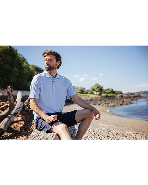 Cutter & Buck Virtue Eco Pique Botanical Print Recycled Mens Polo ALS_LFS_HG 2
