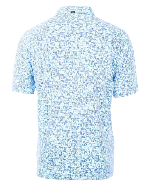 Cutter & Buck Virtue Eco Pique Botanical Print Recycled Mens Polo ALS_MANNB_HG 1